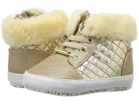 michael kors gold toddler sneakers|Michael Kors toddler girl boots.